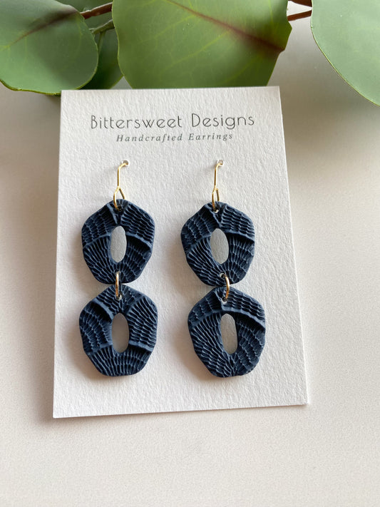 Navy Double Dangle