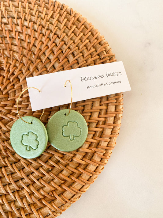 St. Patty's Clover Dangle